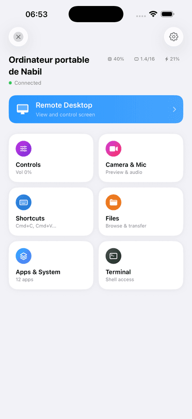 Relay iPhone